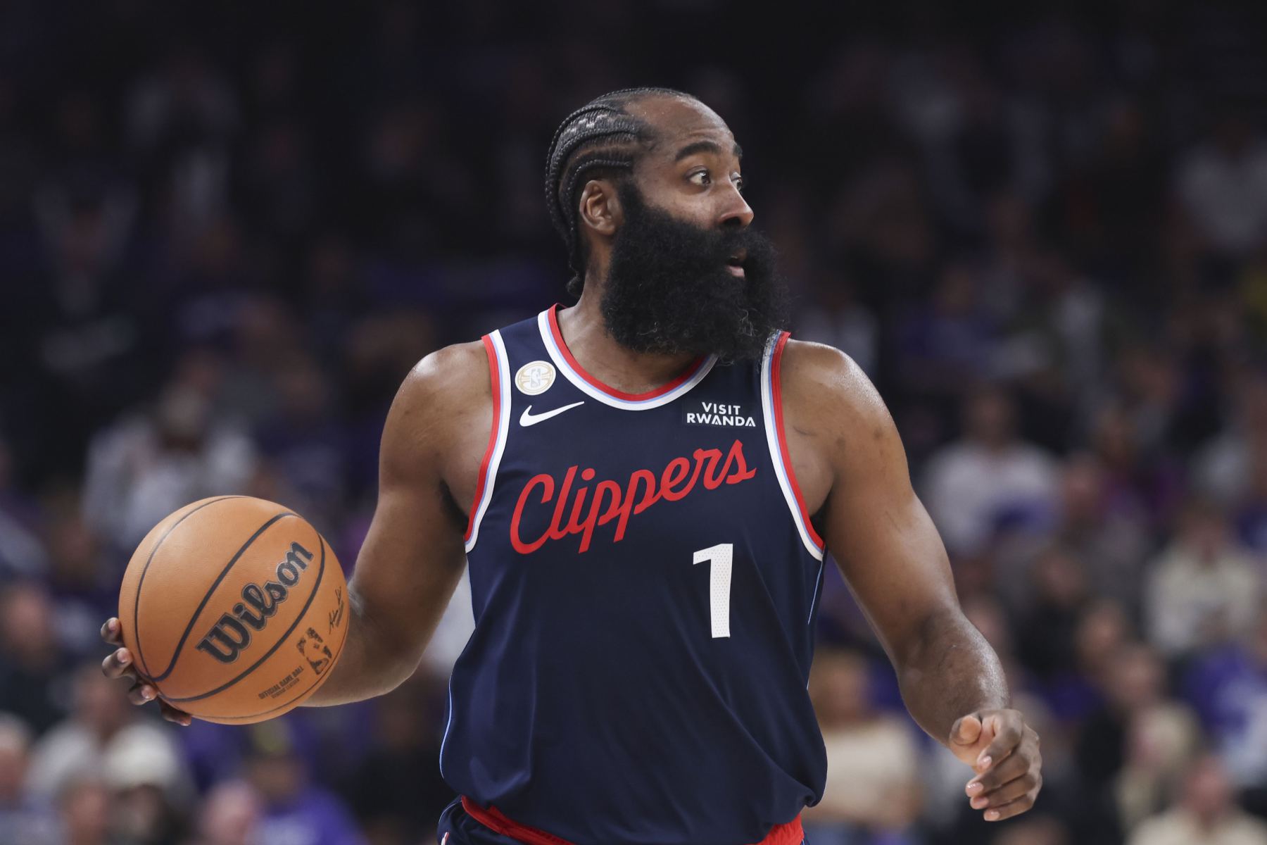 哈登快船生涯8次三双队史最多，40+三双NBA历史第二